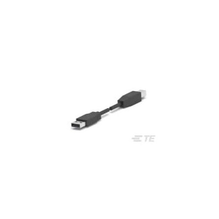 Te Connectivity USB A-B 28/28 BLACK 0.5M 1487594-1